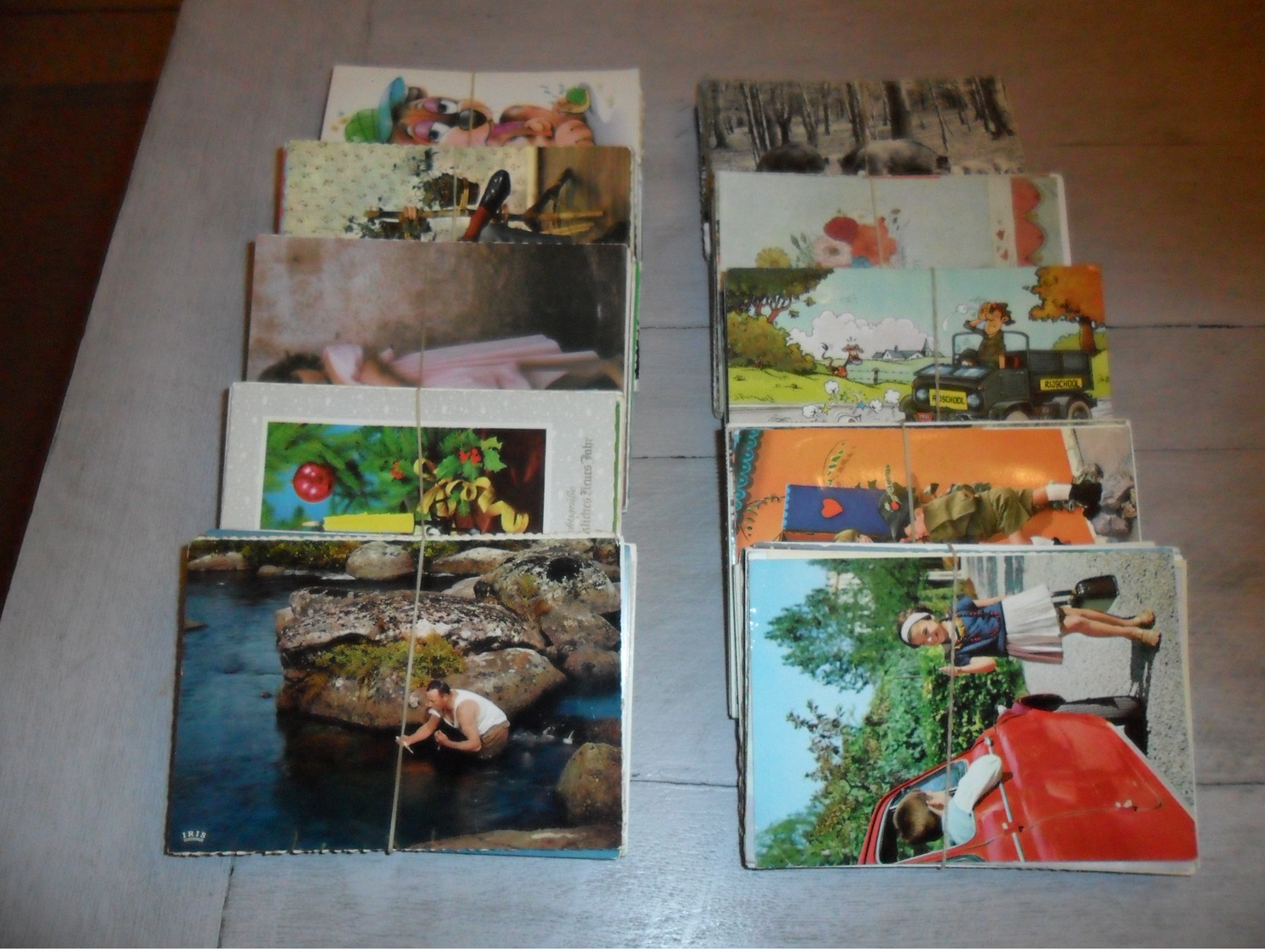 Grand Lot De 500 Cartes Postales S.- M. Grand Format De Fantaisie + Thèmes     Groot Lot 500 Kaarten Fantasie + Themas - 500 CP Min.