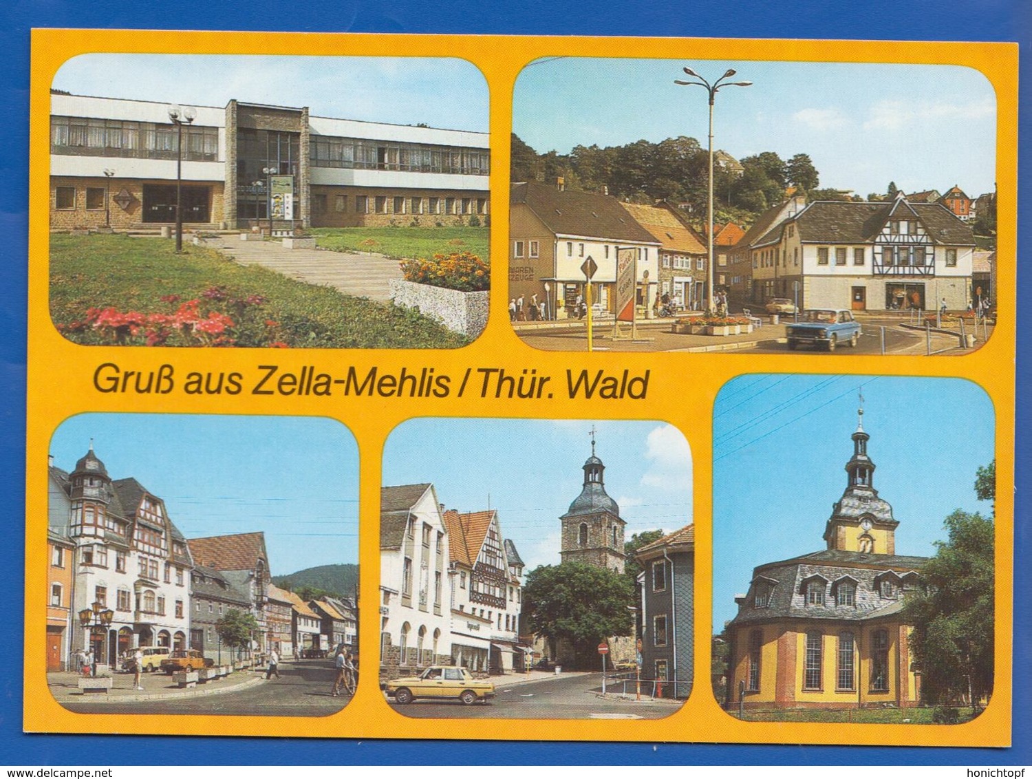 Deutschland; Zella - Mehlis; Multibildkarte - Zella-Mehlis