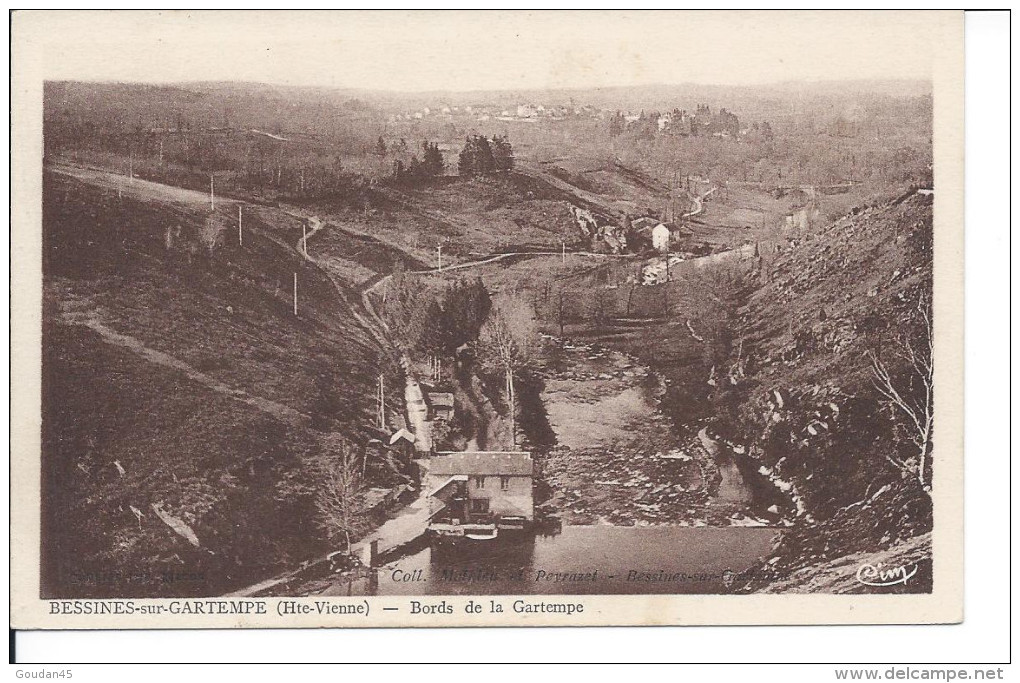 BESSINES-sur-GARTEMPE (Hte-Vienne) - Bords De La Gartempe - Bessines Sur Gartempe