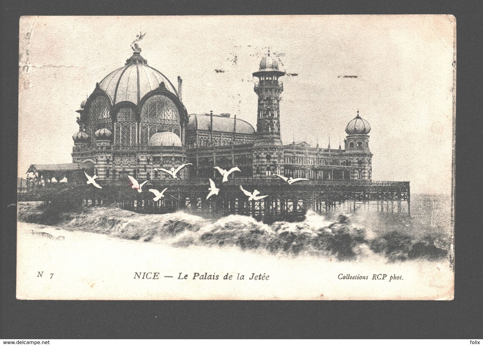 Nice - Le Palais De La Jetée - 1909 - Monuments, édifices