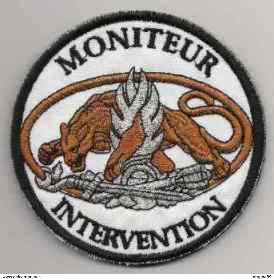 Patch MONITEUR INTERVENTION Gendarmerie - Police & Gendarmerie