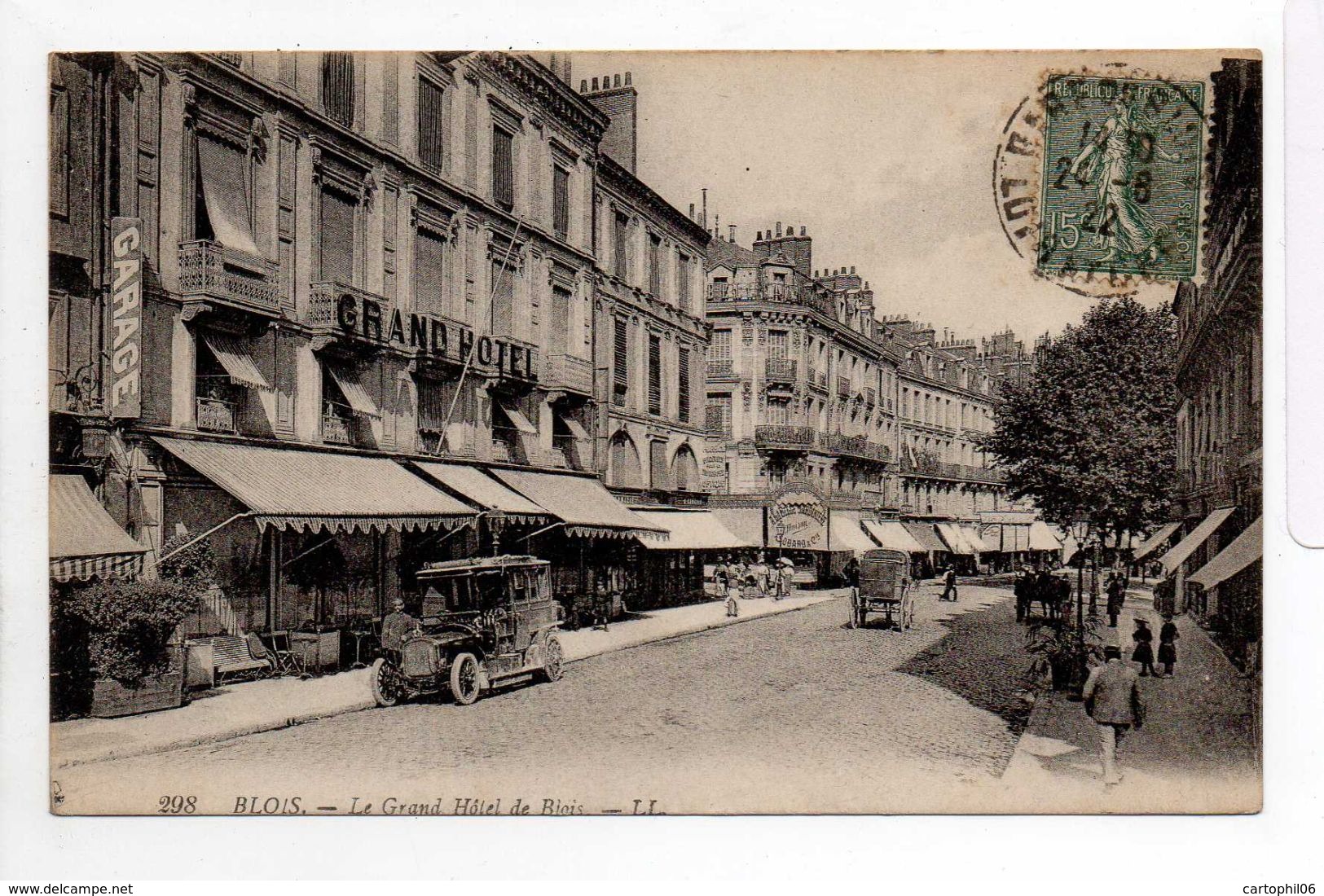 - CPA BLOIS (41) - Le Grand Hôtel De Blois 1922 - Editions Lévy 298 - - Blois