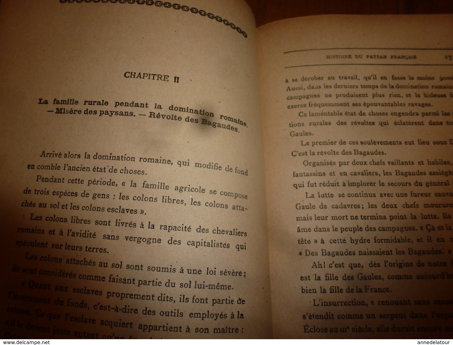 1926 HISTOIRE DU PAYSAN FRANÇAIS----> (  à travers les âges), par J. Gobé, illustré par J. Lacroix