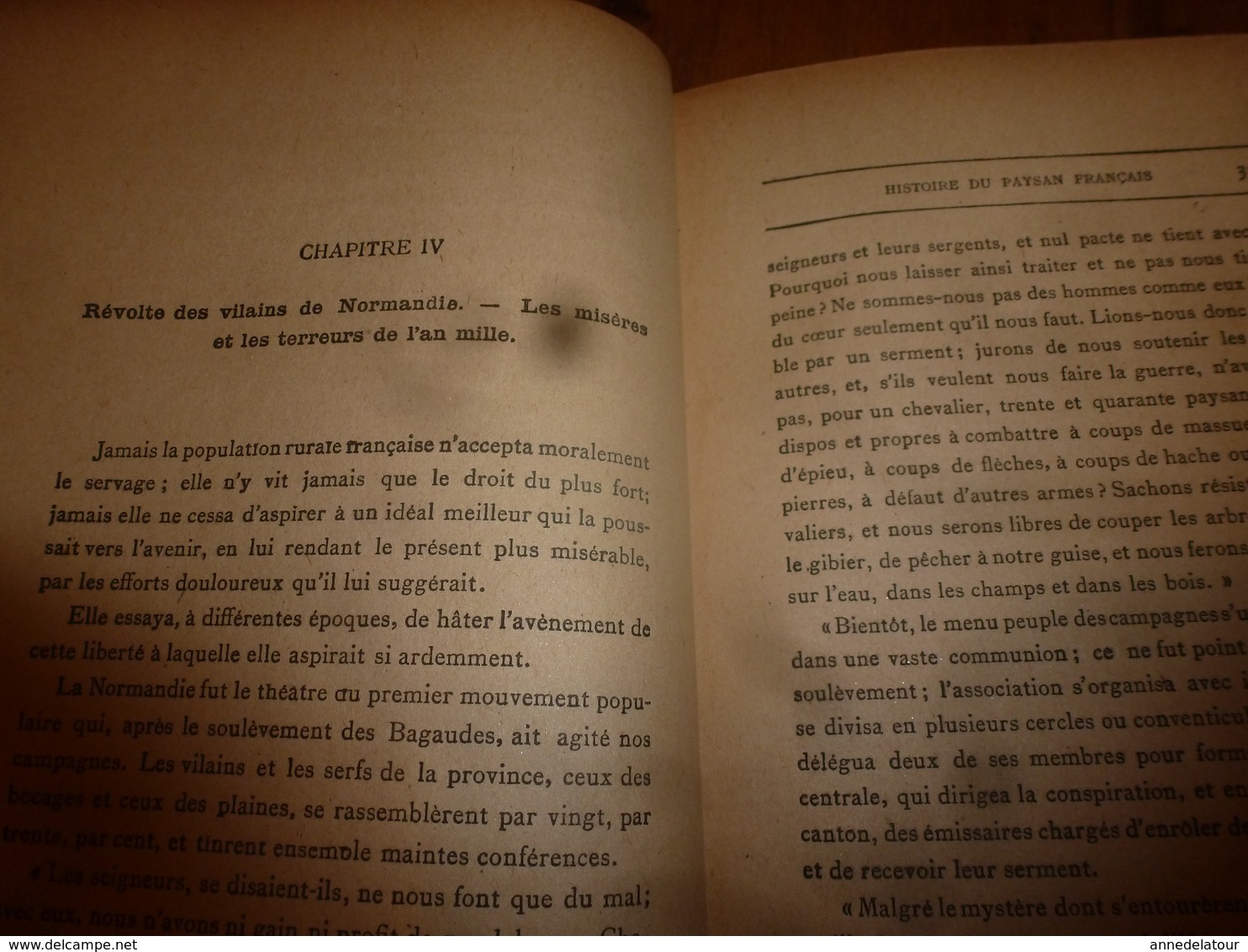 1926 HISTOIRE DU PAYSAN FRANÇAIS----> (  à travers les âges), par J. Gobé, illustré par J. Lacroix