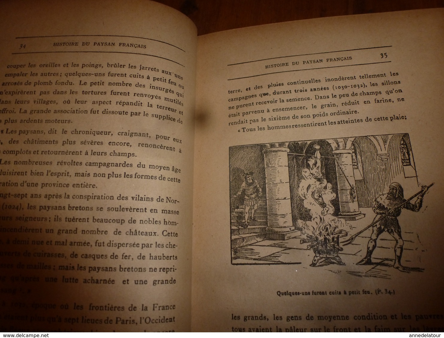 1926 HISTOIRE DU PAYSAN FRANÇAIS----> (  à travers les âges), par J. Gobé, illustré par J. Lacroix