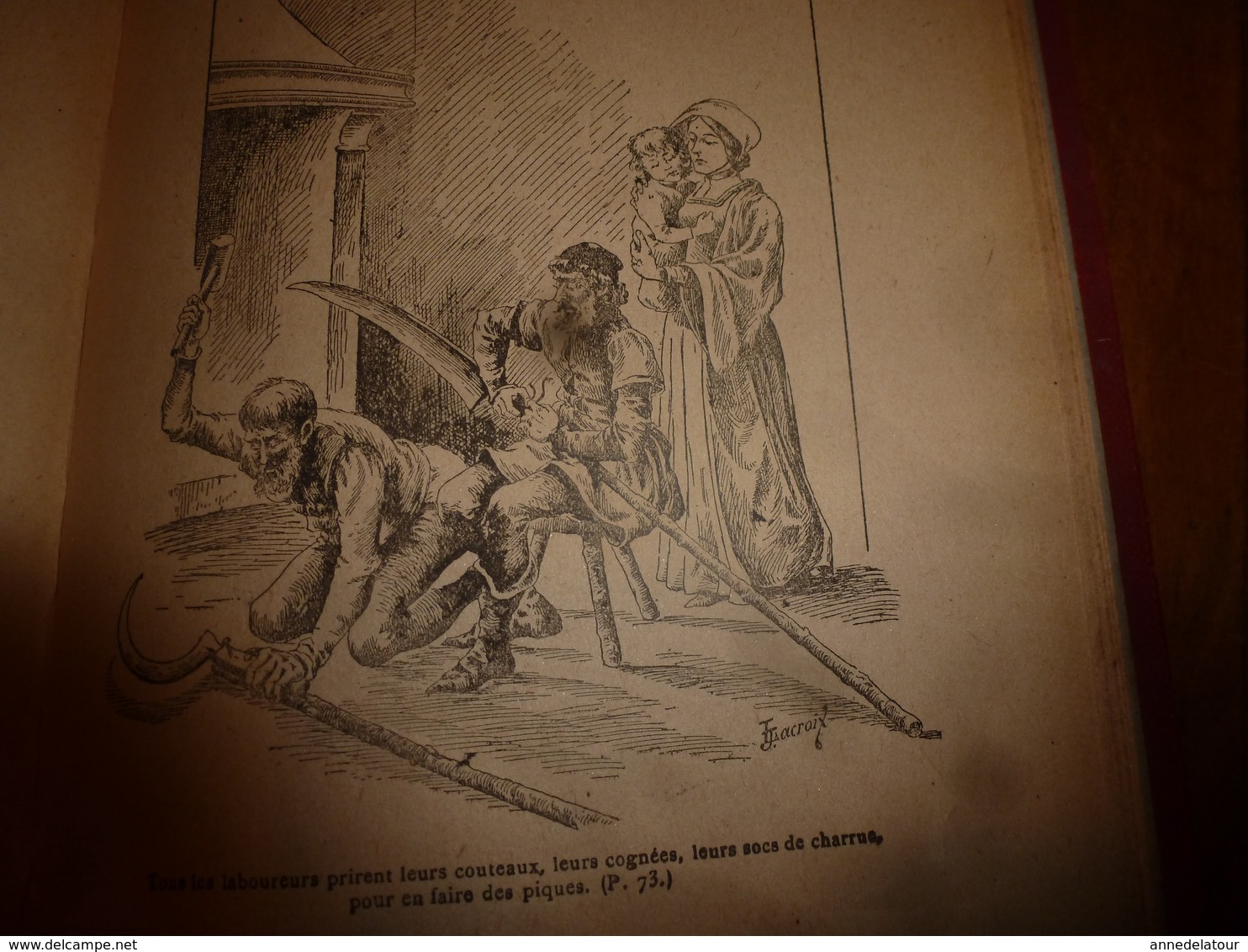 1926 HISTOIRE DU PAYSAN FRANÇAIS----> (  à travers les âges), par J. Gobé, illustré par J. Lacroix