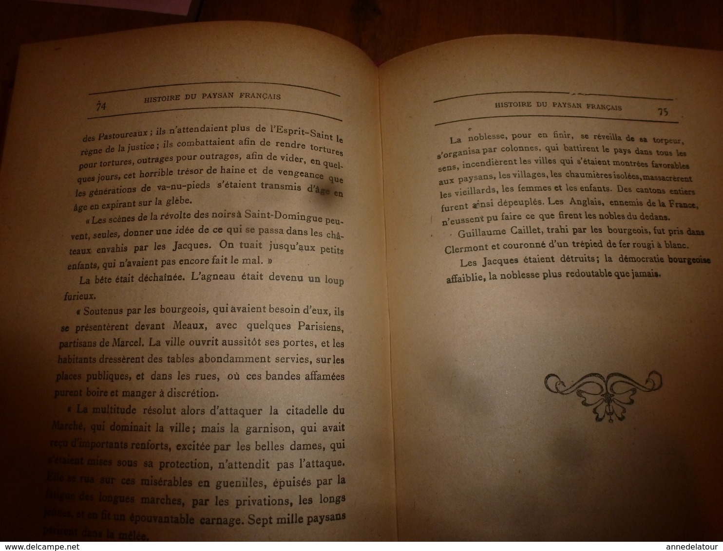 1926 HISTOIRE DU PAYSAN FRANÇAIS----> (  à travers les âges), par J. Gobé, illustré par J. Lacroix