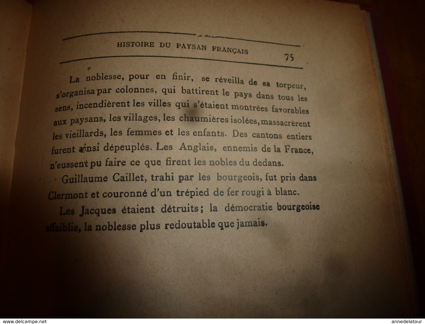 1926 HISTOIRE DU PAYSAN FRANÇAIS----> (  à travers les âges), par J. Gobé, illustré par J. Lacroix