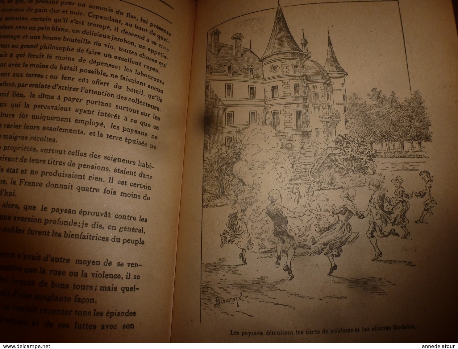 1926 HISTOIRE DU PAYSAN FRANÇAIS----> (  à travers les âges), par J. Gobé, illustré par J. Lacroix