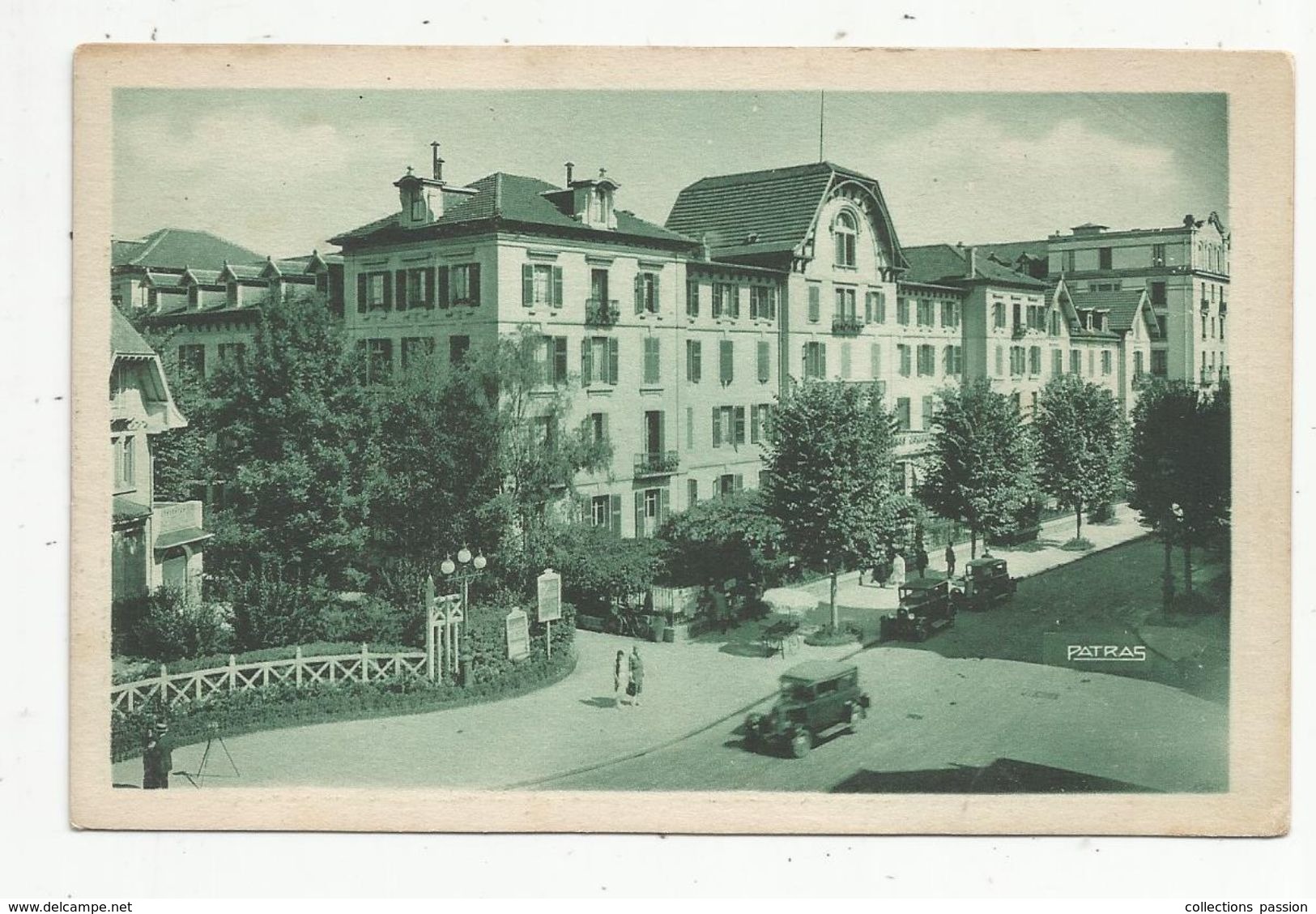 Cp, HOTEL DES SOURCES , 88 ,VITTEL , Ch.-H. Schwarz , Prop. Directeur , Vierge , Ed. Patras - Hotels & Restaurants