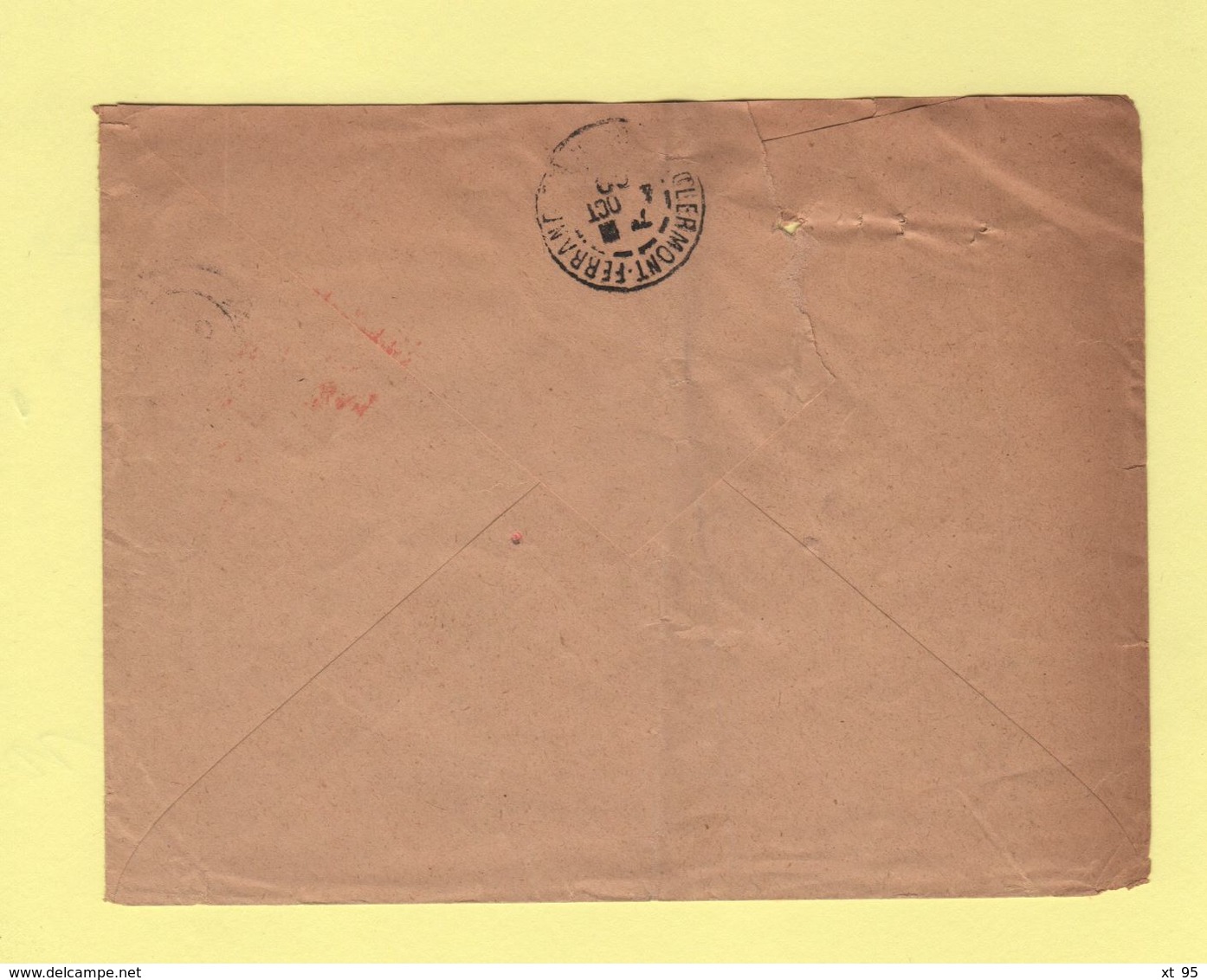 Sous Secretaire D Etat Des Postes Et Des Telegraphes (2) - Enveloppe Rebut - Clermont Ferrand - 1900 - 1877-1920: Période Semi Moderne