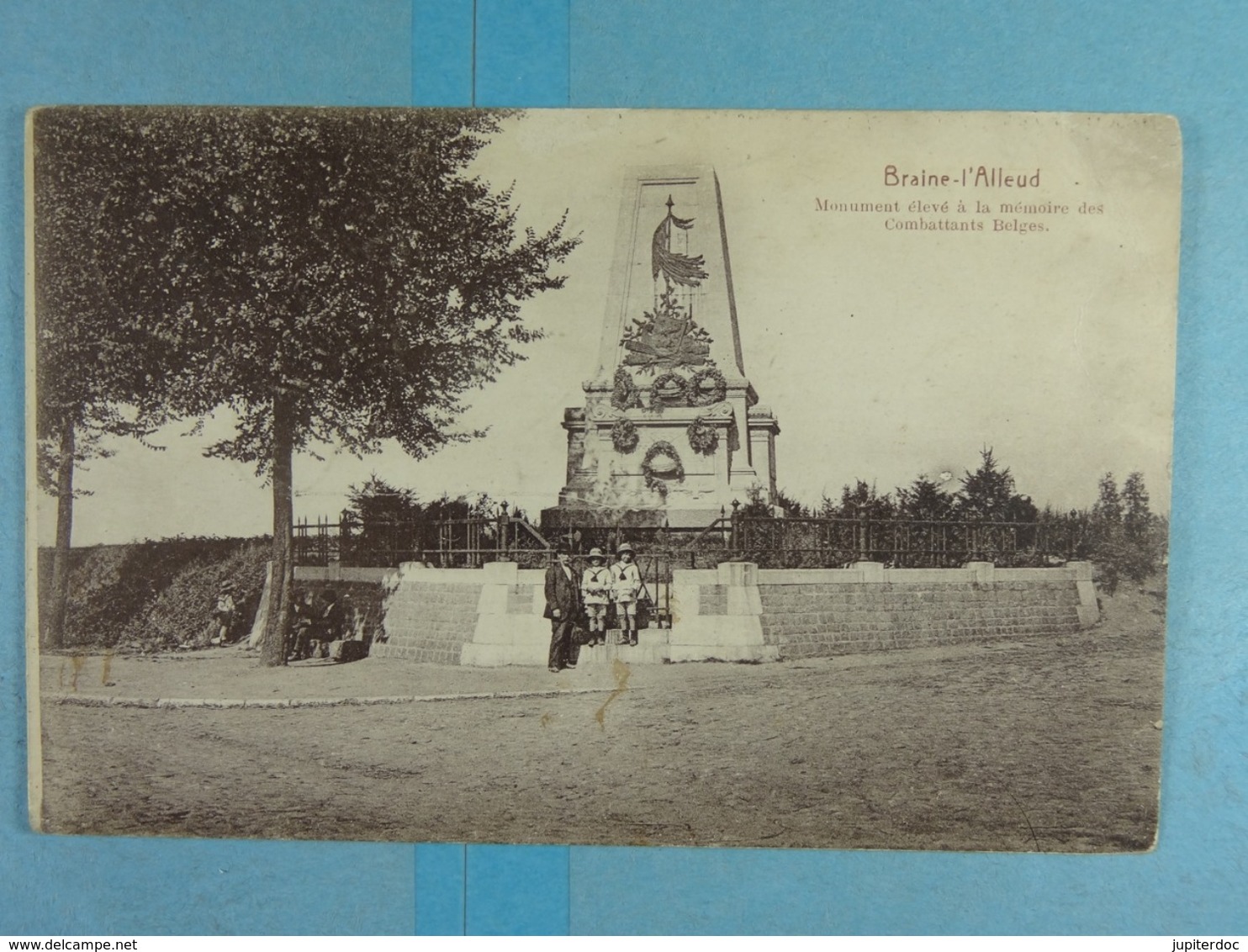 Braine L'Alleud Monument élevé à La Mémoire Des Combattants Belges - Braine-l'Alleud