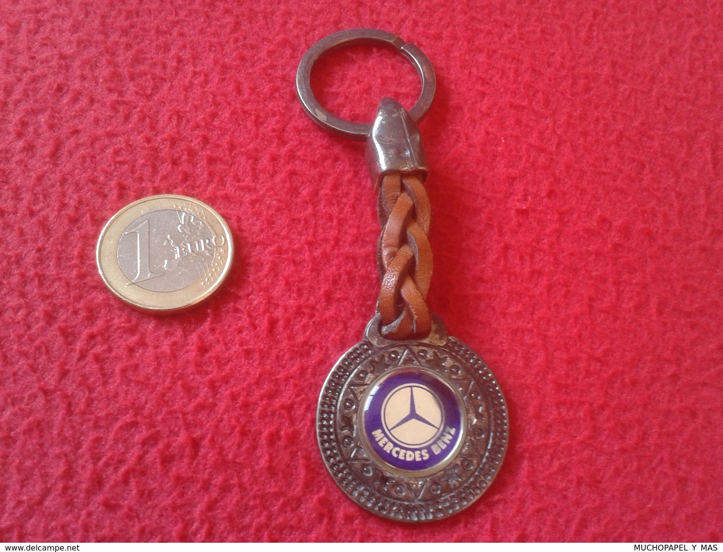 LLAVERO KEYRING PORTA-CLÉ KEYCHAIN MARCA MERCEDES BENZ AUTOMOVILES COCHES CARS CAR AUTOMOVIL VER FOTO/S. ESCASO - Otros & Sin Clasificación