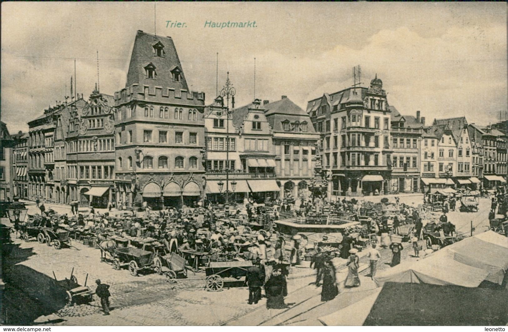 AK Trier, Hauptmarkt, Ca. 1910er Jahre (29387) - Trier