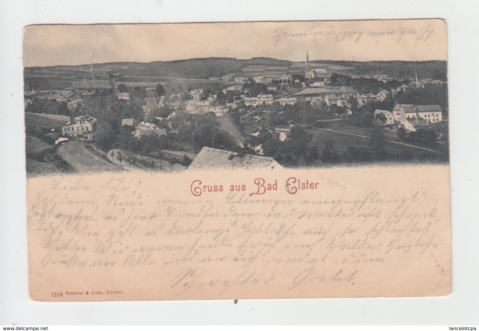 GRUSS AUS BAD ELSTER 1900 - Bad Elster