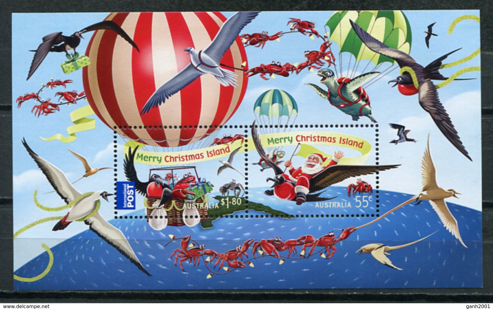 Christmas Island 2013 Australia / Christmas MNH Nöel Navidad Weihnachten / Cu7118  40 - Navidad