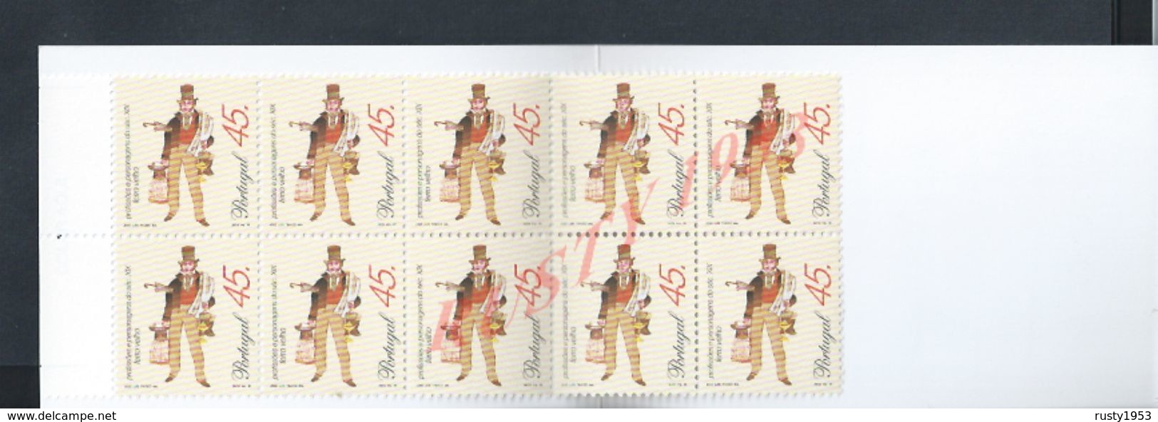 PORTUGAL CARNET DE 10 TIMBRES  ** : - Postzegelboekjes