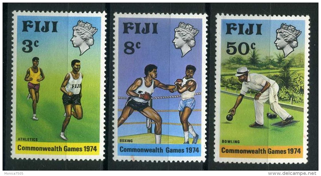 FIDJI ( POSTE ) Y&amp;T N°  321/323  TIMBRES  NEUFS  SANS  TRACE  DE  CHARNIERE , A  VOIR . - Fidji (1970-...)