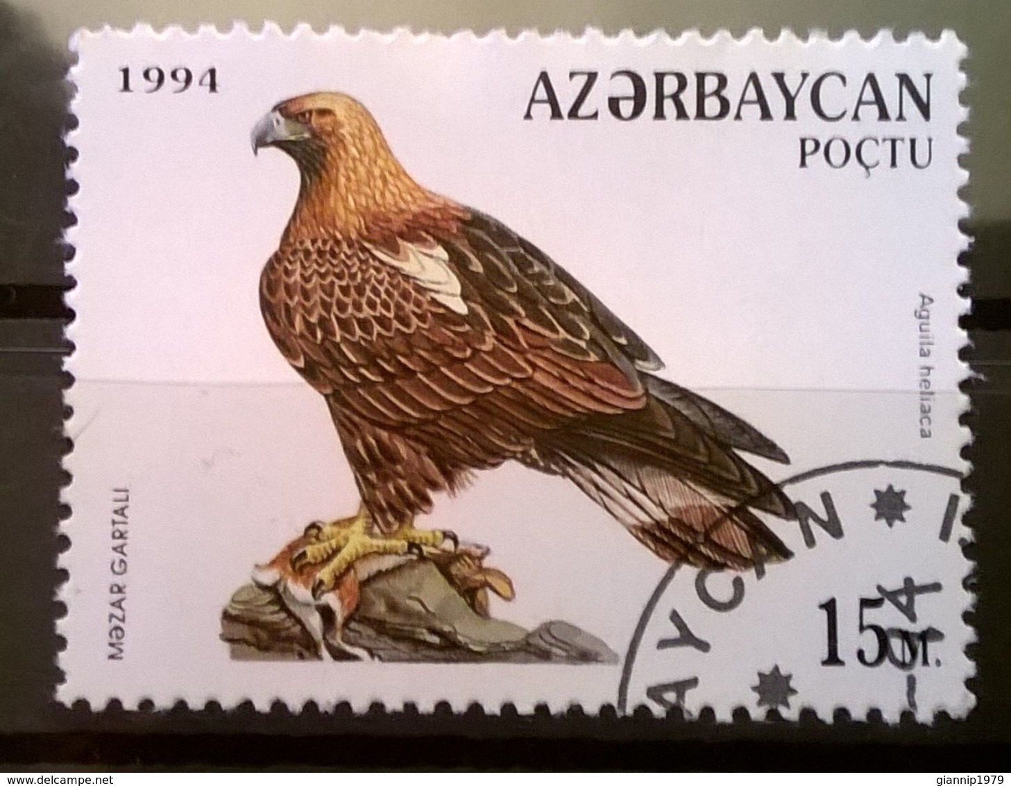 FRANCOBOLLI STAMPS AZERBAIJAN 1994 SERIE FALCHI - Azerbaijan