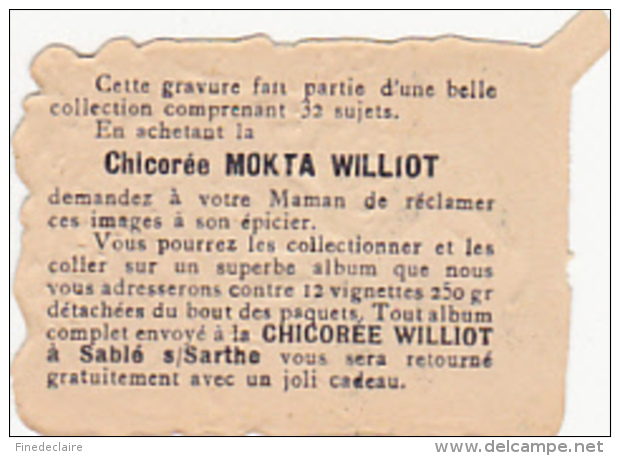 Chromo Gauffré - Chicorée Mokta Williot - Germany - VII 30 - Tea & Coffee Manufacturers