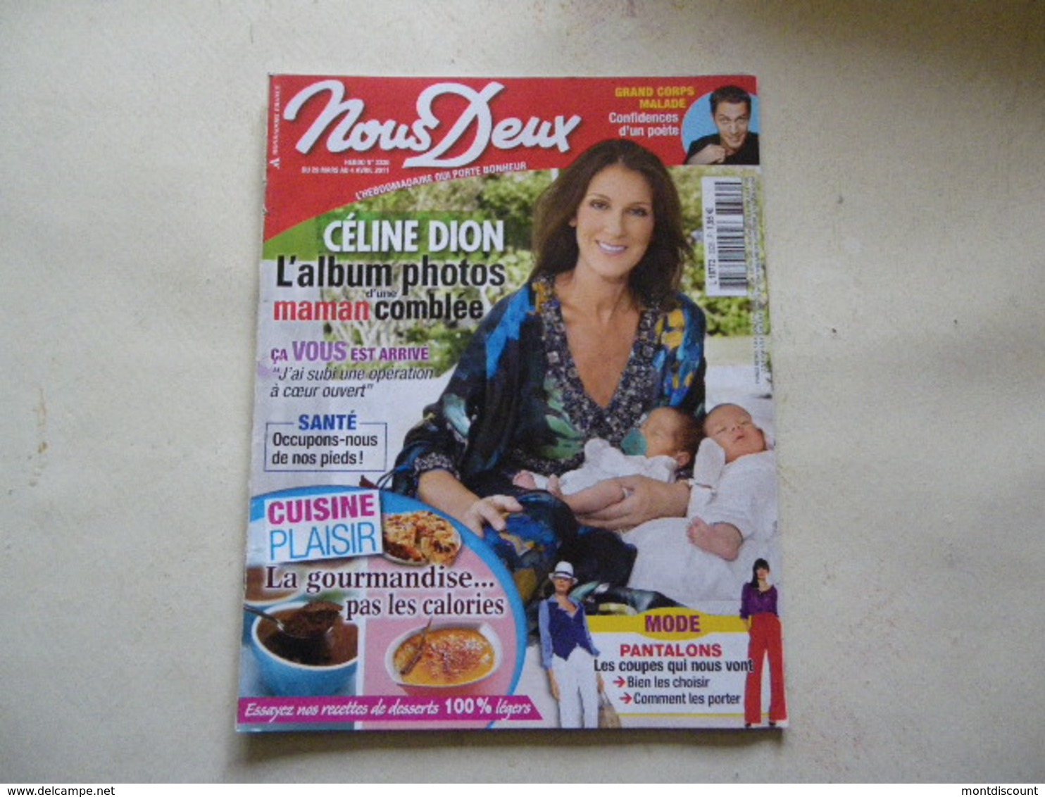 CELINE DION VOIR PHOTO... ANCIEN MAGAZINE...REGARDEZ MES VENTES ! J'EN AI D'AUTRES - Magazines & Catalogues