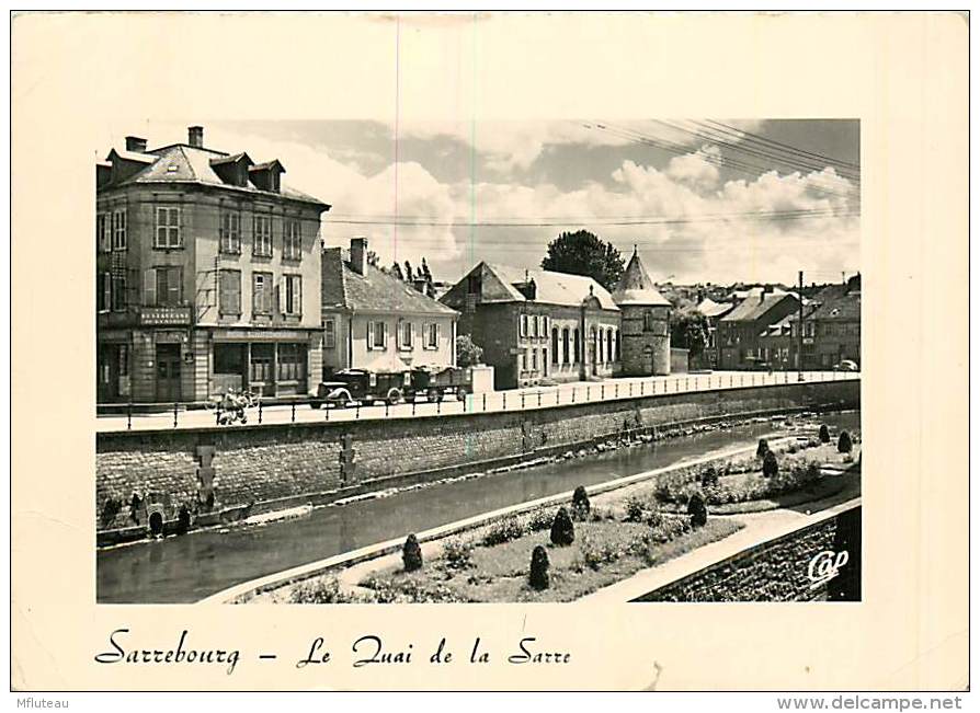 57* SARREBOURG Quai De La Sarre CPSM (10x15cm)    MA71-0859 - Sarrebourg