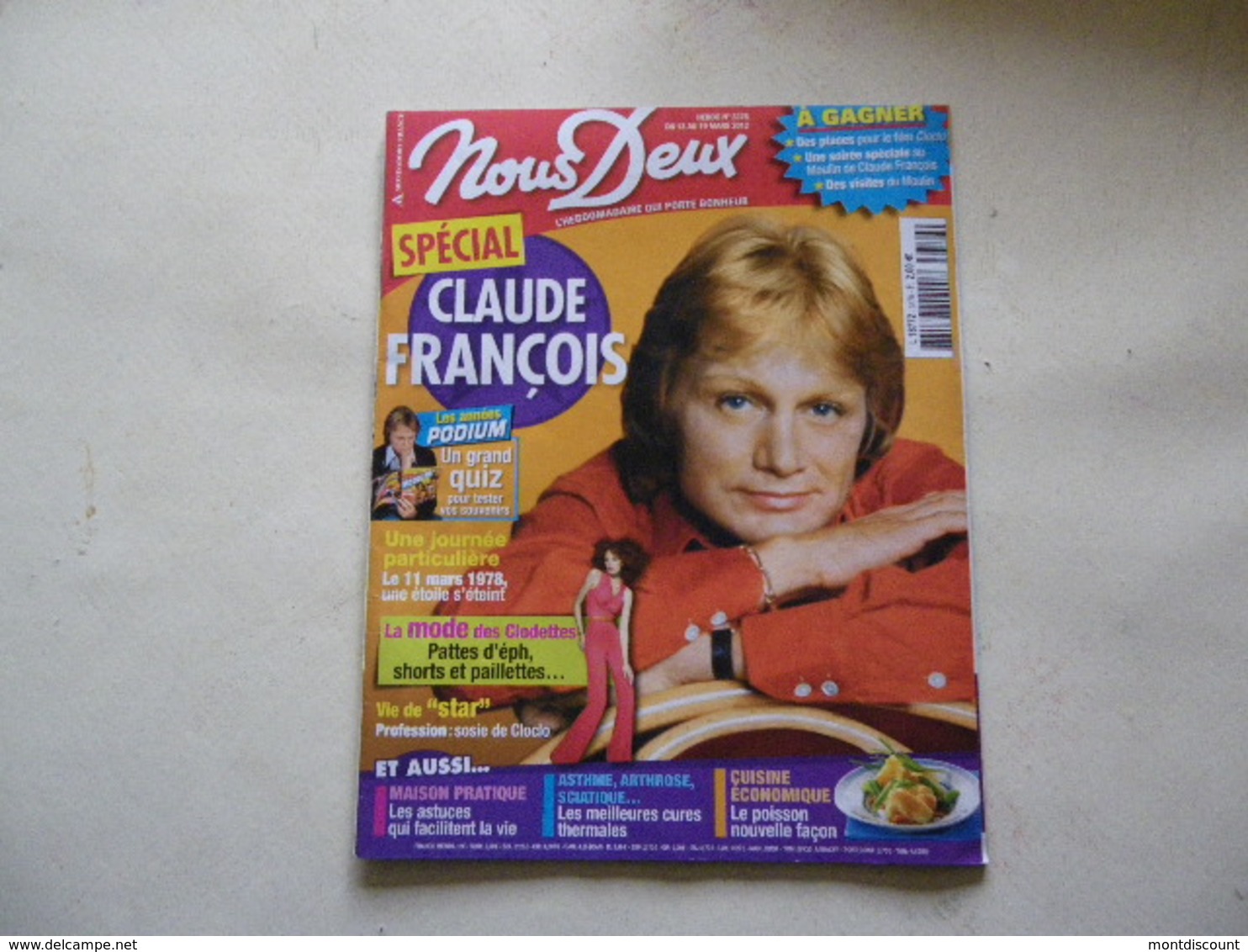 CLAUDE FRANCOIS Claude François VOIR PHOTO... ANCIEN MAGAZINE...REGARDEZ MES VENTES ! J'EN AI D'AUTRES - Magazines & Catalogues