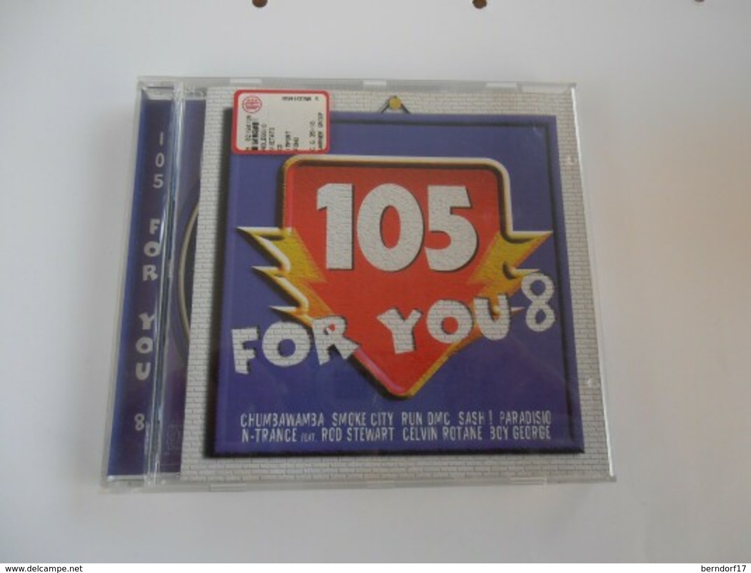 105 For You 8 - 1997 - CD - Disco, Pop