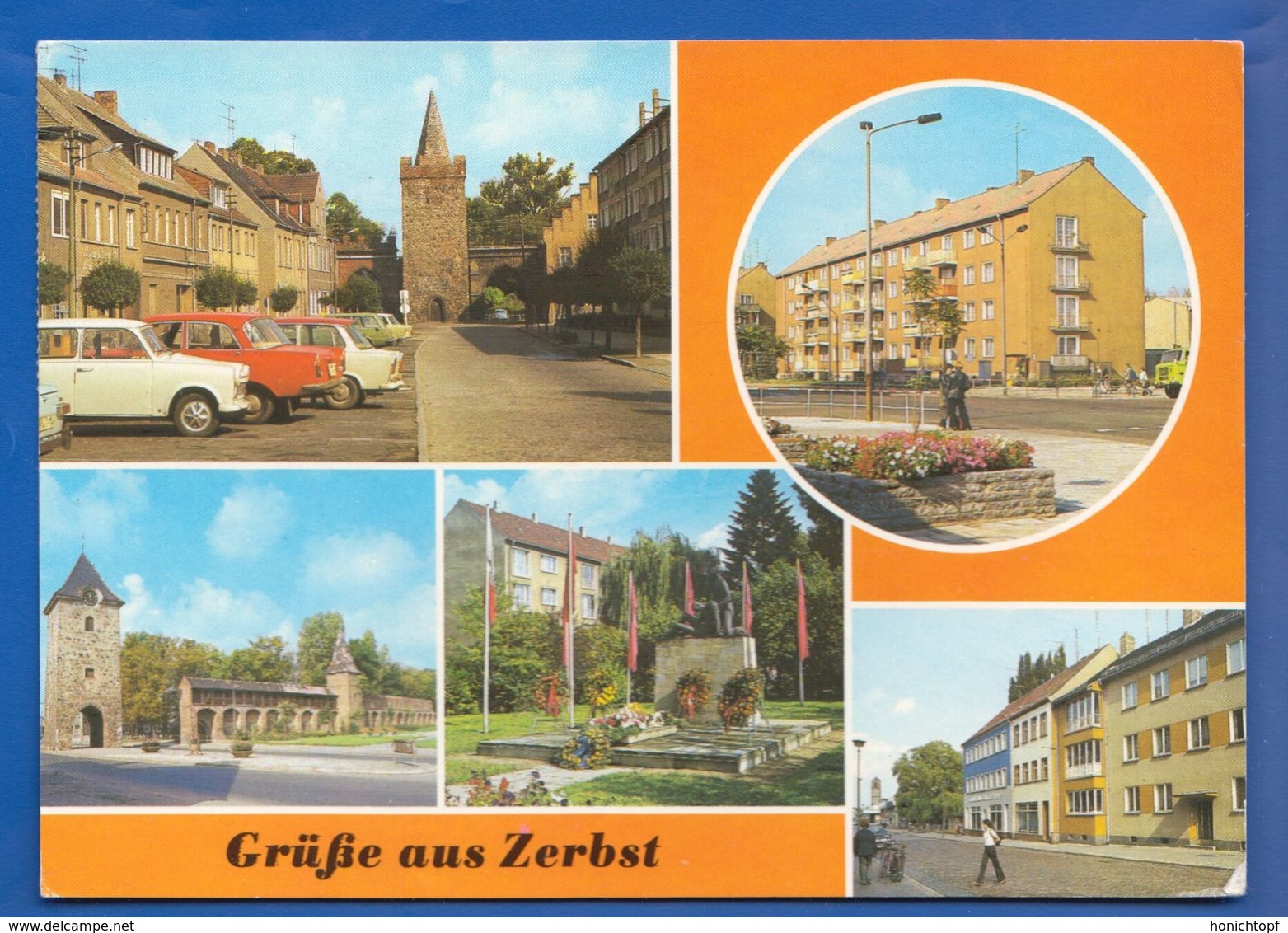Deutschland; Zerbst; Multibildkarte - Zerbst