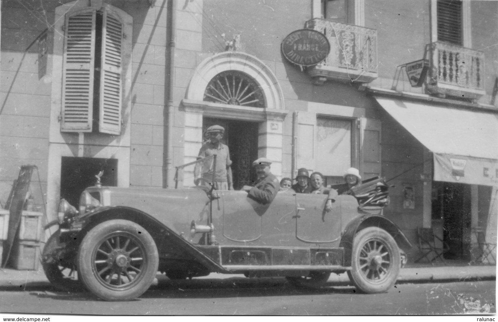 Automobile Non Identifiée - Carte Photo Ancienne Originale - Cars