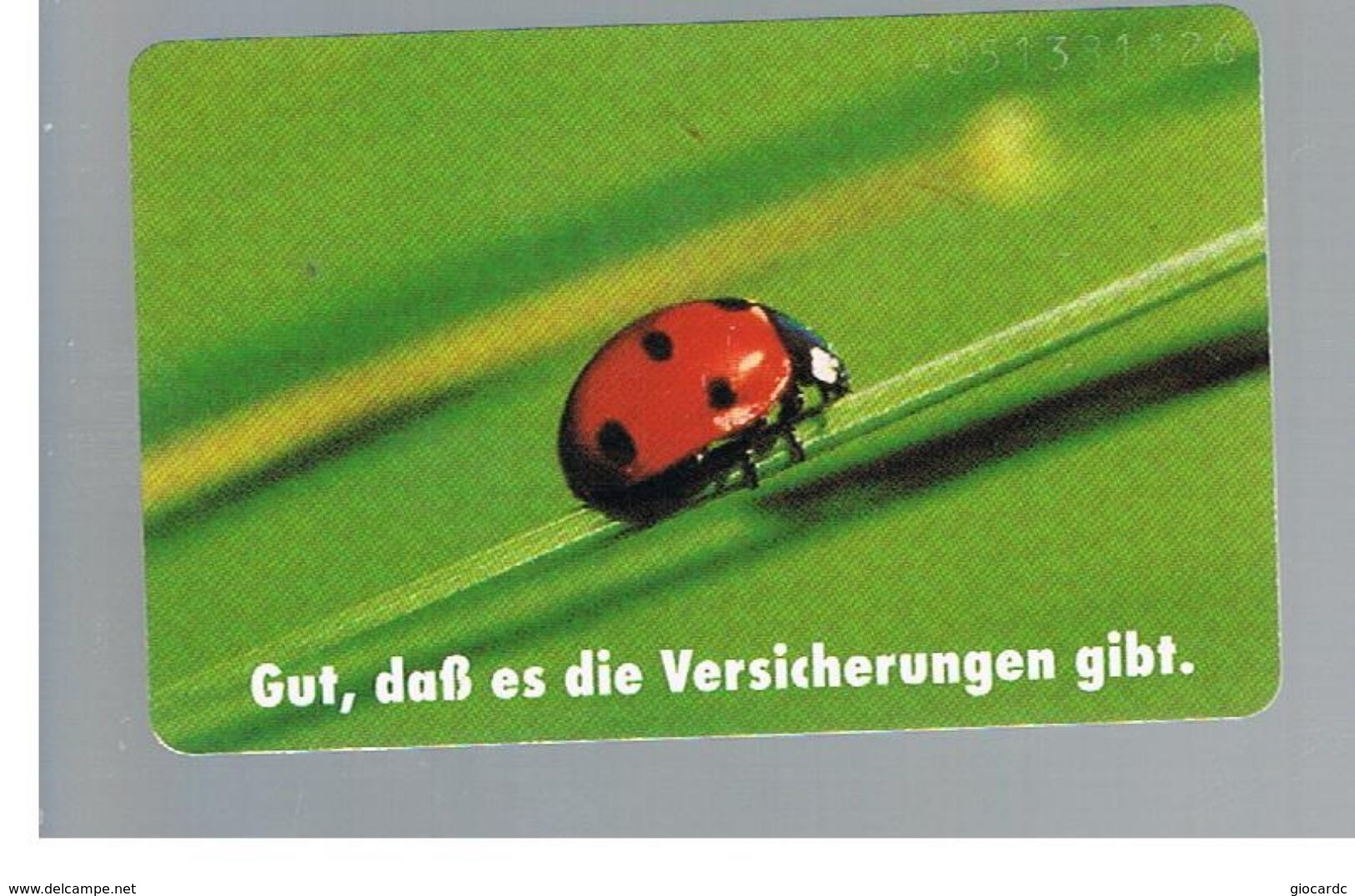 GERMANIA (GERMANY) -  1994 -  LADYBUG   - USED - RIF.   80 - Ladybugs