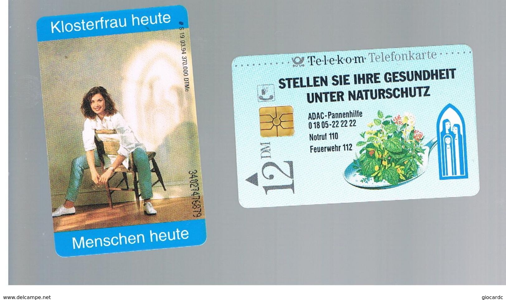 GERMANIA (GERMANY) -  1994 -  GIRL - USED - RIF.   82 - Fleurs