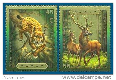 Latvia 2006 Mih. 682/83 Fauna. Animals MNH ** - Latvia