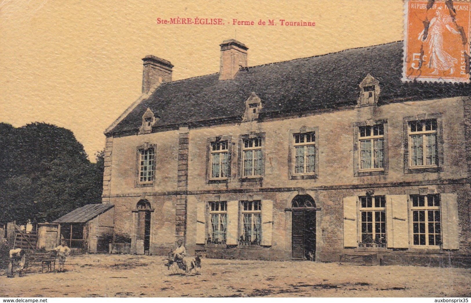 SAINTE MERE L'EGLISE - FERME DE M. TOURAINNE - 50 - Sainte Mère Eglise