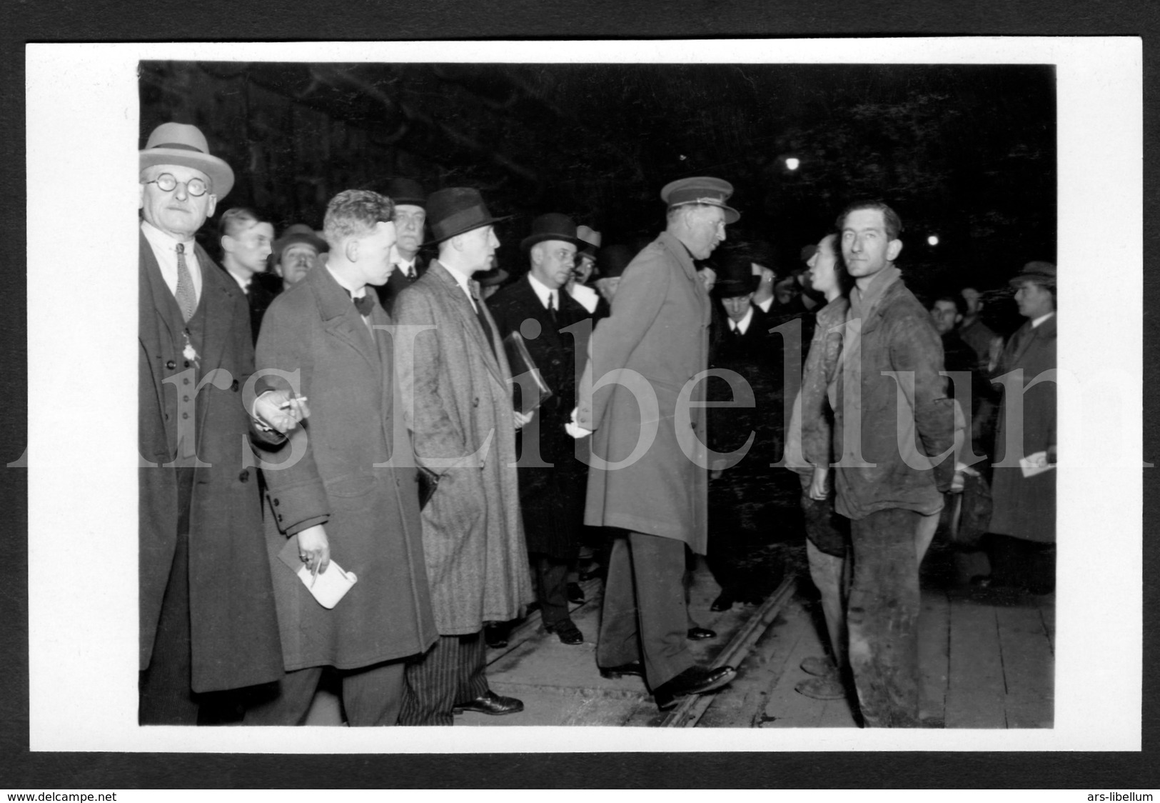 Postcard / ROYALTY / Belgique / Roi Albert I / Koning Albert I / Unused / Mijnwerkers / Mineurs - Catastrophes