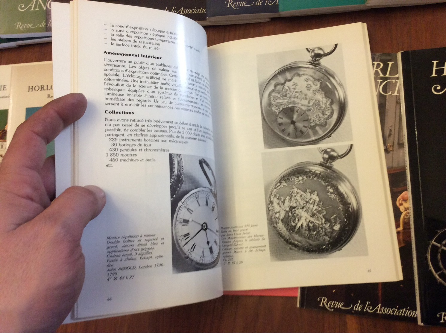 Horlogerie Ancienne Revue De L Association Française Les 20 Première Numéro - Autres & Non Classés