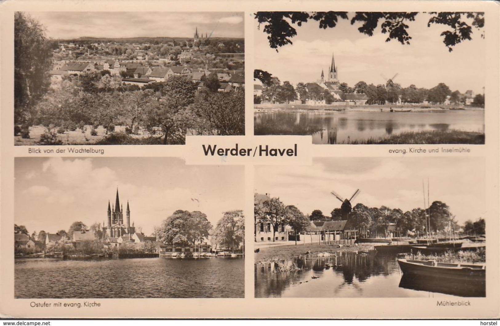 D-14542 Werder- Havel - Alte Ansichten (50er Jahre) - Nice Stamp - Werder