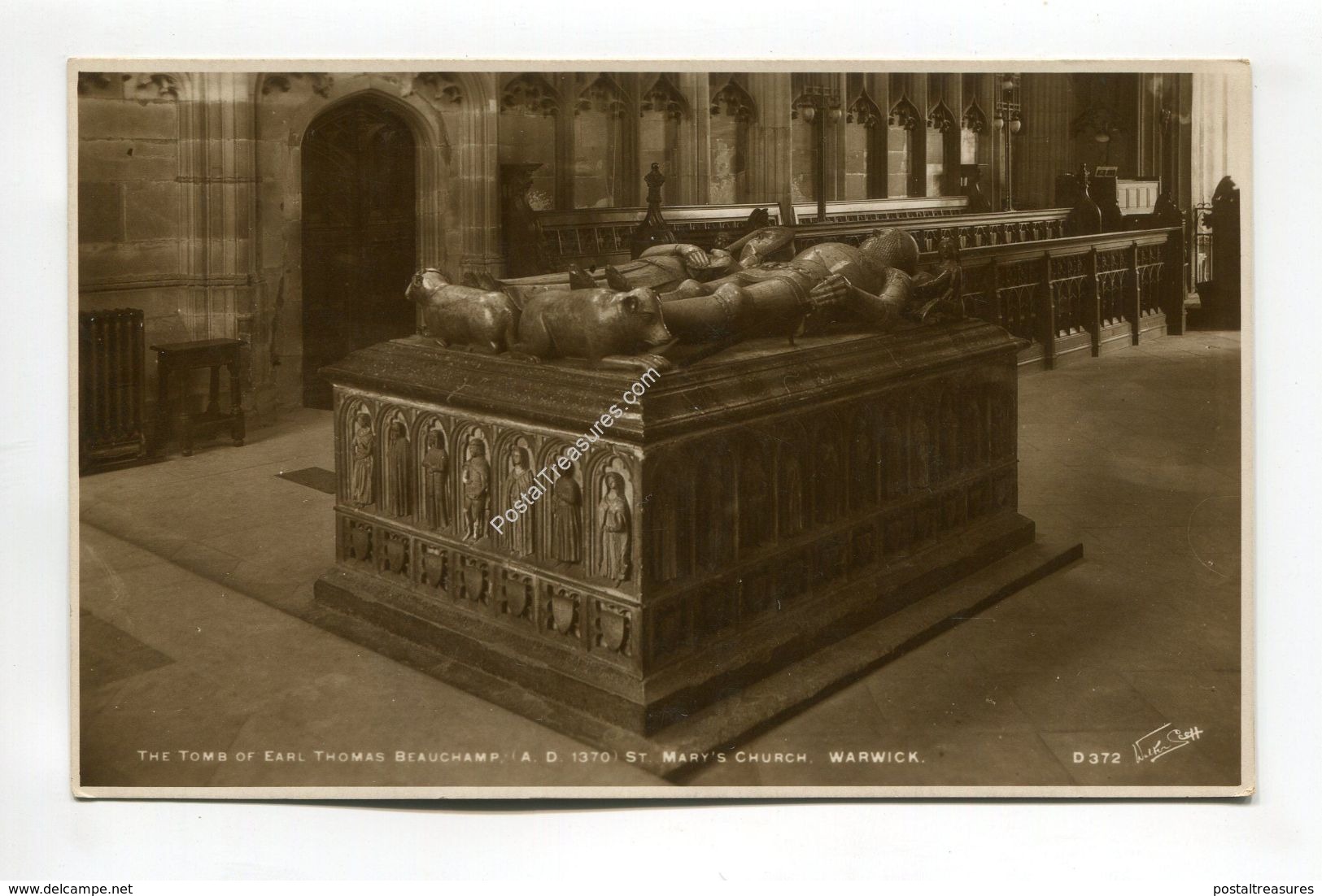 Tomb Of Earl Thomas Beauchamp (AD 1370) St Mary's Church Warwick - Warwick