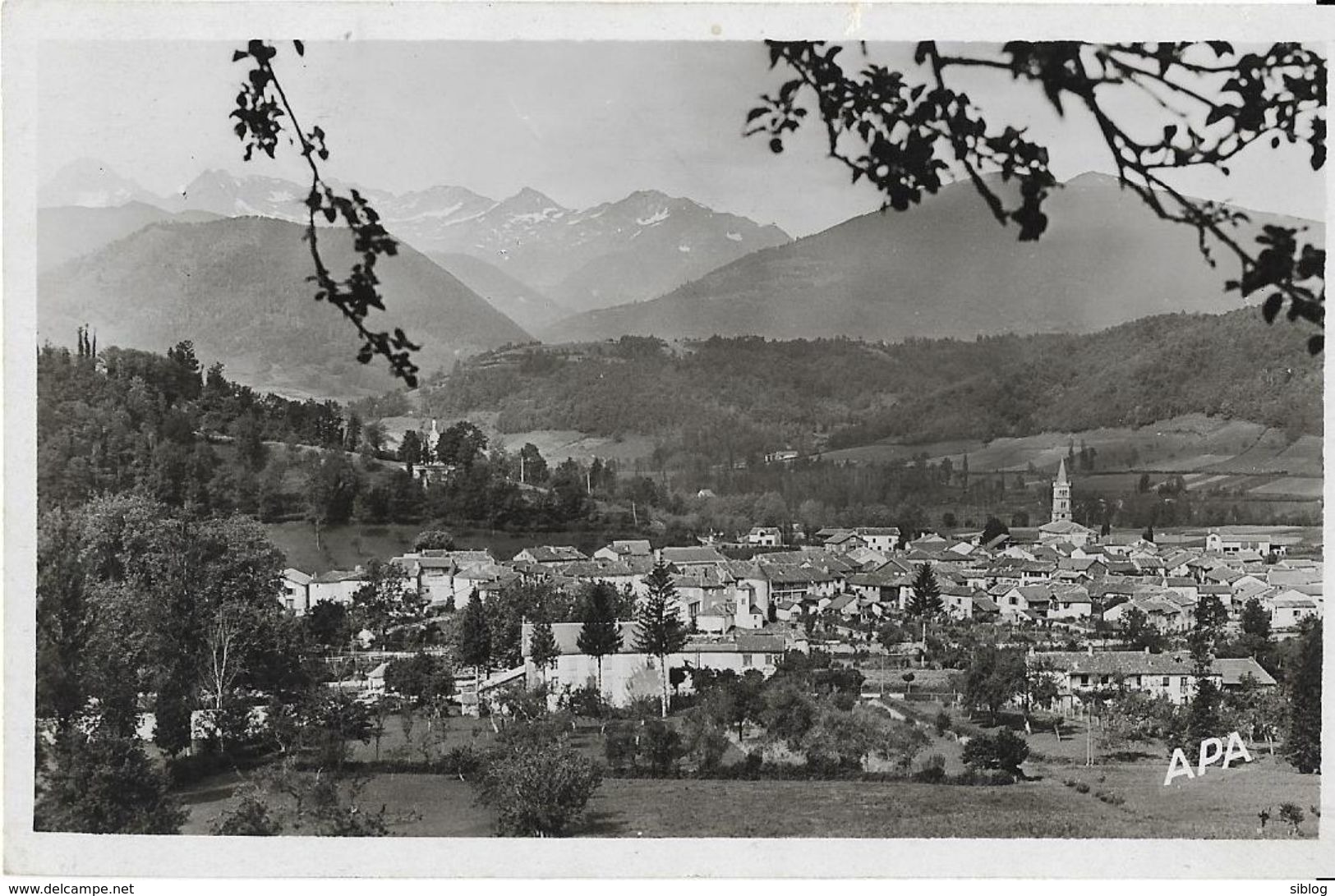 CPSM - OUST -vue Générale - Oust