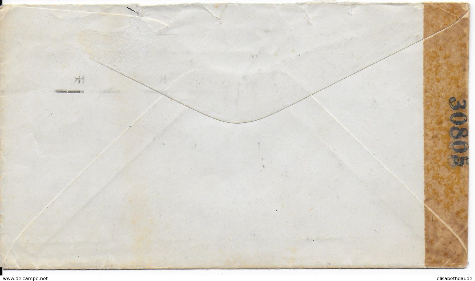 1944 - ENVELOPPE Avec CENSURE De HABANA => NEW YORK (USA) - Briefe U. Dokumente