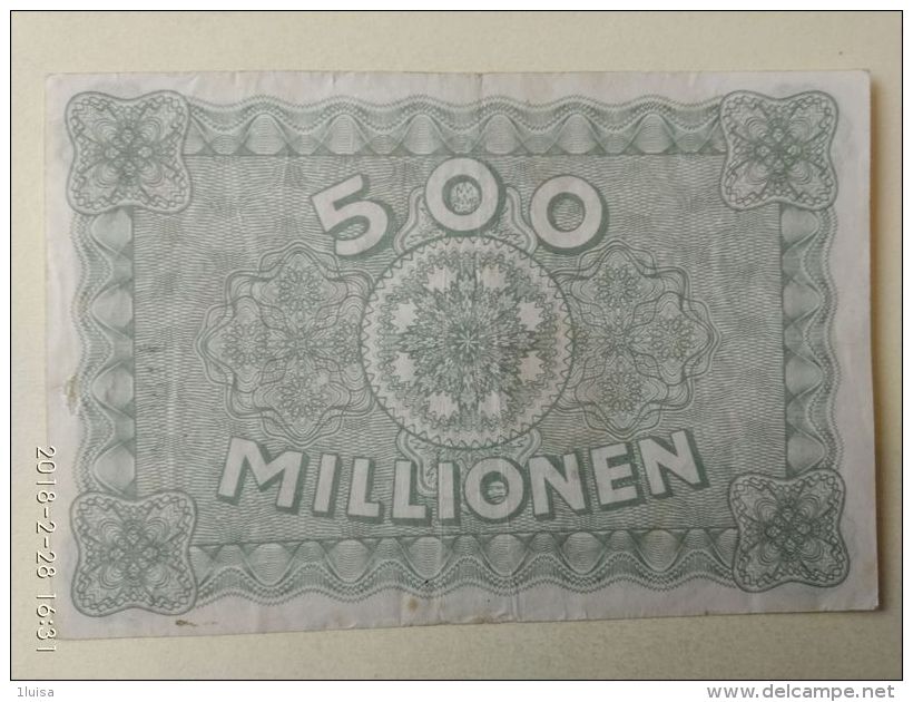 GERMANIA Kiel 500 Milioni Mark 1923 - [11] Emissioni Locali