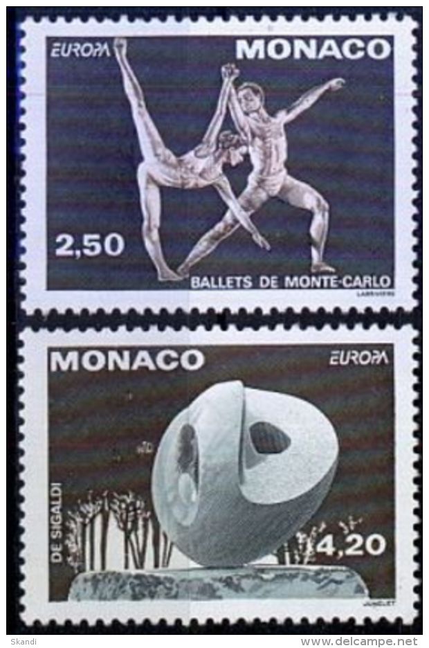 MONACO 1993 Mi-Nr. 2120/21 A ** MNH - CEPT - Neufs