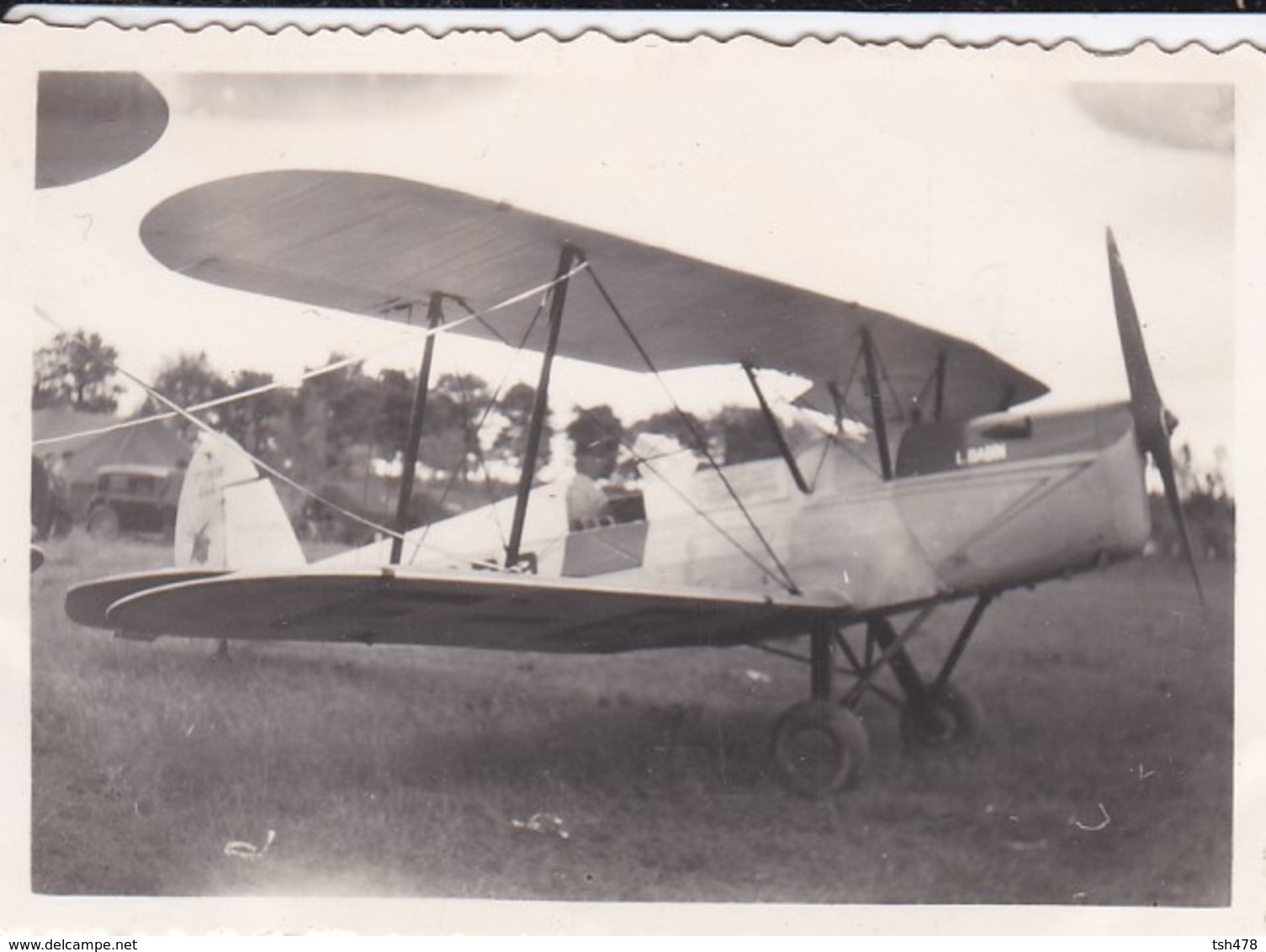 MINI-PHOTO---RARE----AVION---voir 2 Scans - Autres & Non Classés