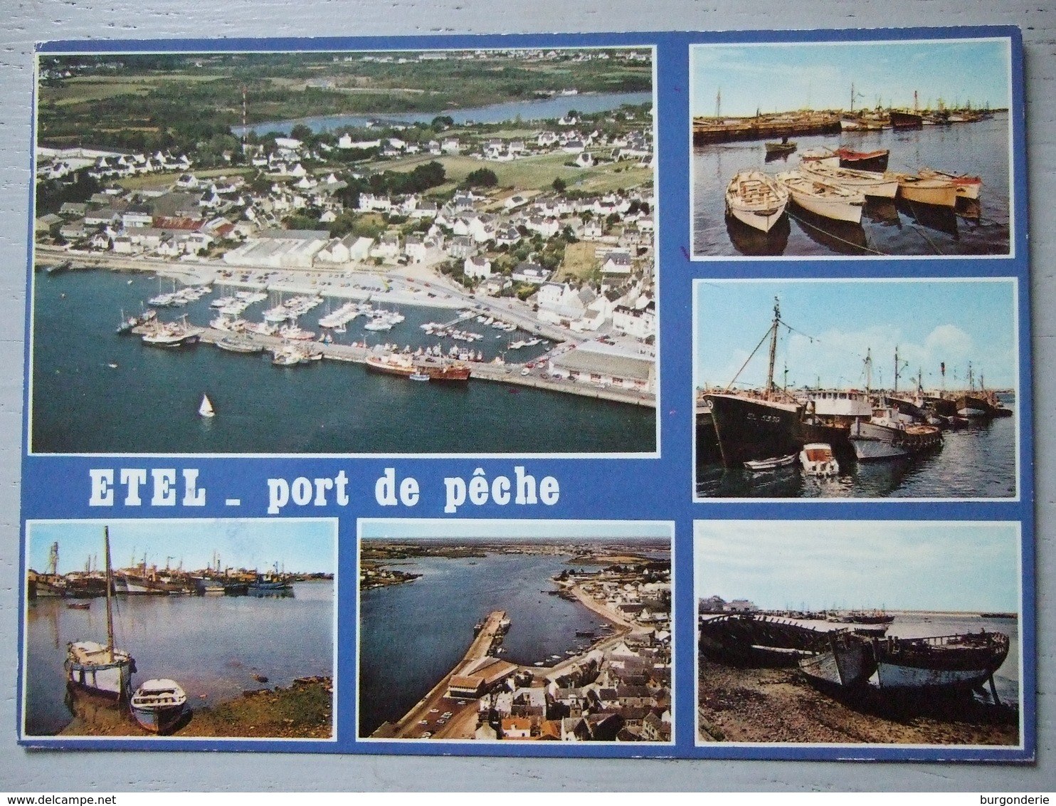 CANTON DE QUIBERON / HOUAT, ST PIERRE, TRINITE, ETEL,BELZ / LOT DE 8 CARTES