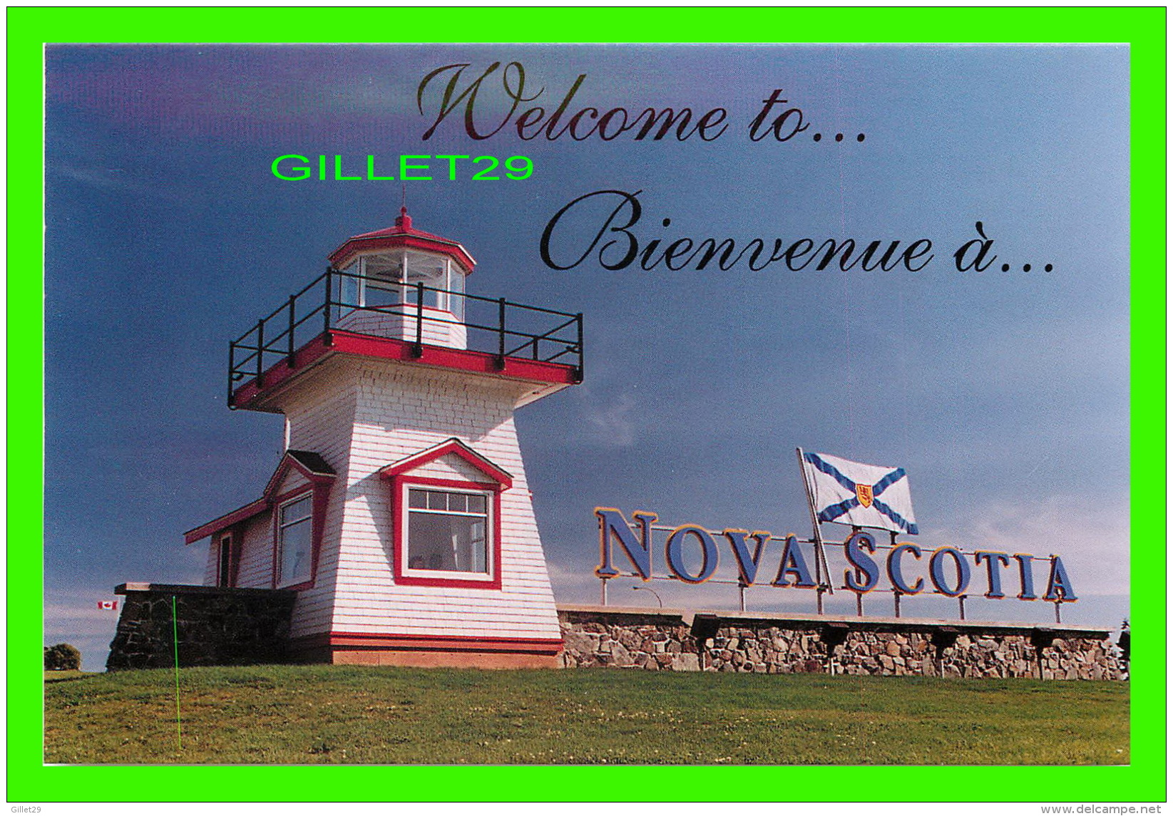 PHARES - LIGHTHOUSE - WELCOMES VISITORS AT THE NOVA SCOTIA/ NEW BRUNSWICK BORDER - - Phares