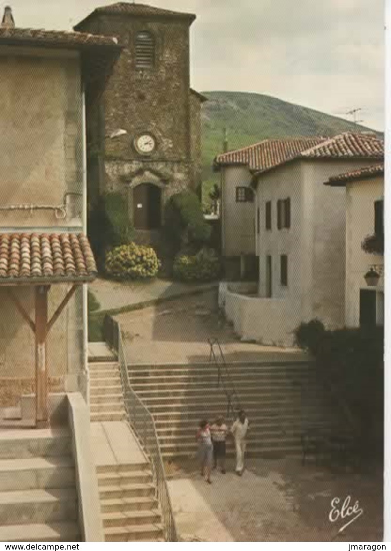 BIRIATOU - La Belle Eglise Vue Du Fronton - Cap 100 - écrite En 1977 - Tbe - Biriatou