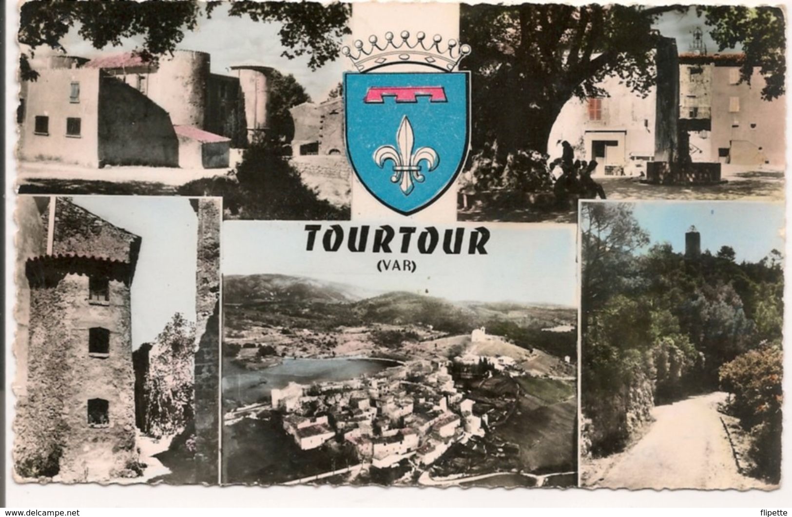 L10J106 - Tourtour - Carte Multivues  - Combier - Autres & Non Classés