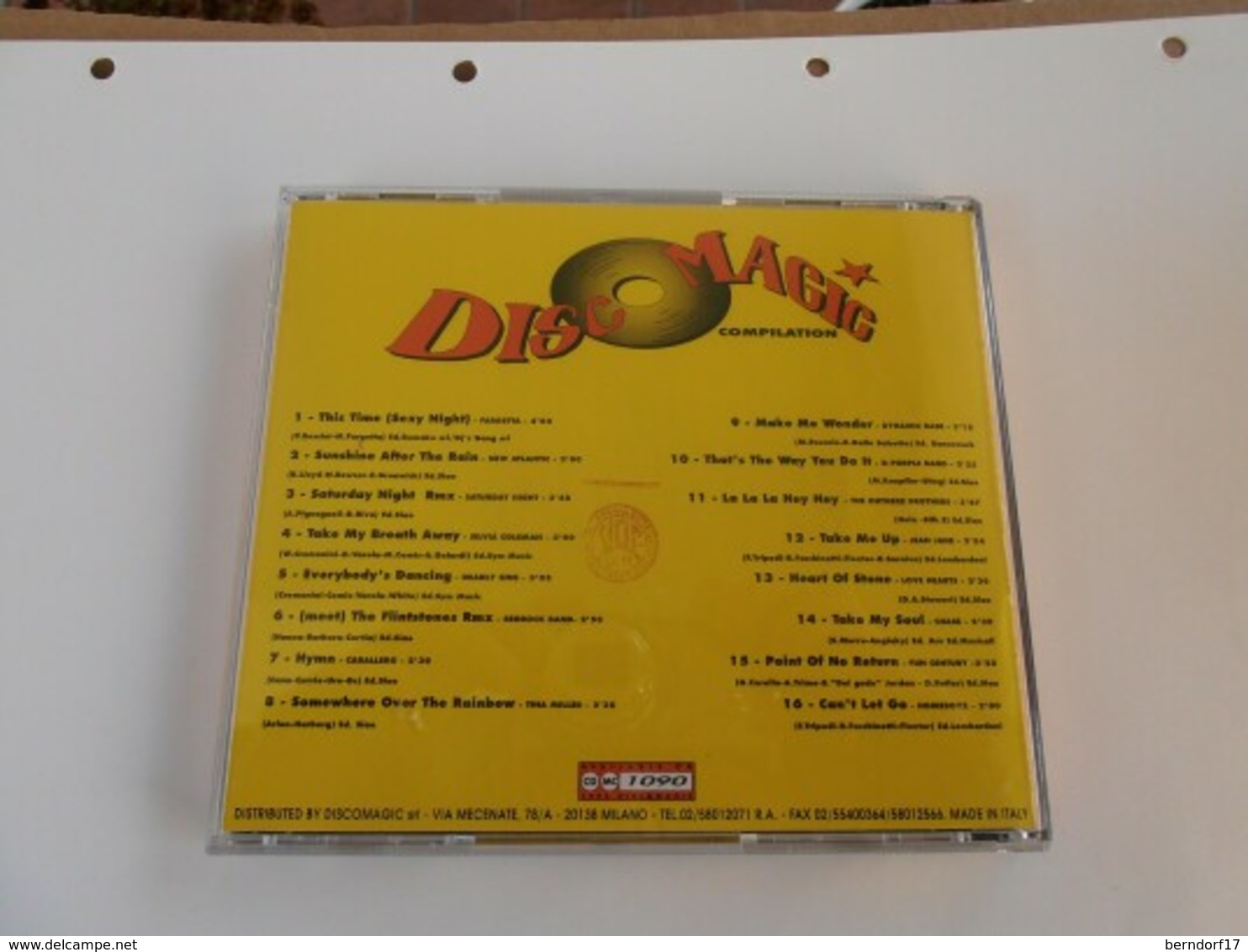 Disco Magic Compilation 1994 - CD - Compilations