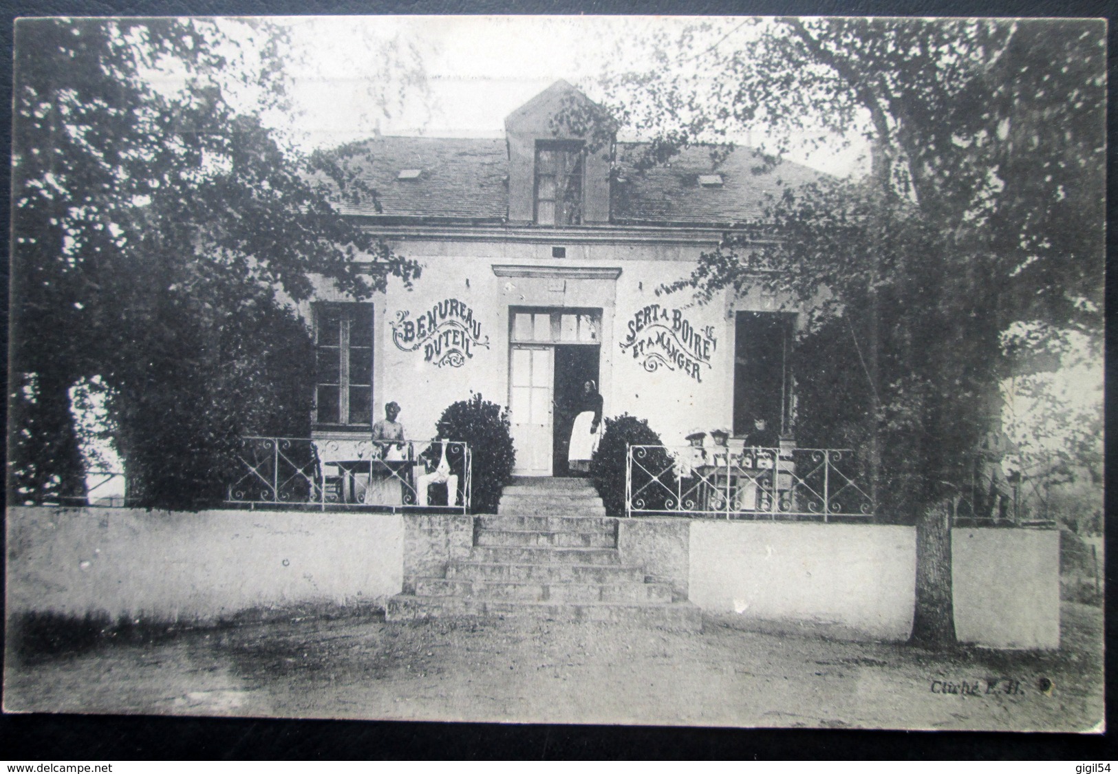 44   Sainte LUCE  "HOTEL BEAU SEJOUR BENUREAU DUTEIL"  1915  Thouaré  Mauves Carquefou Le Cellier - Autres & Non Classés