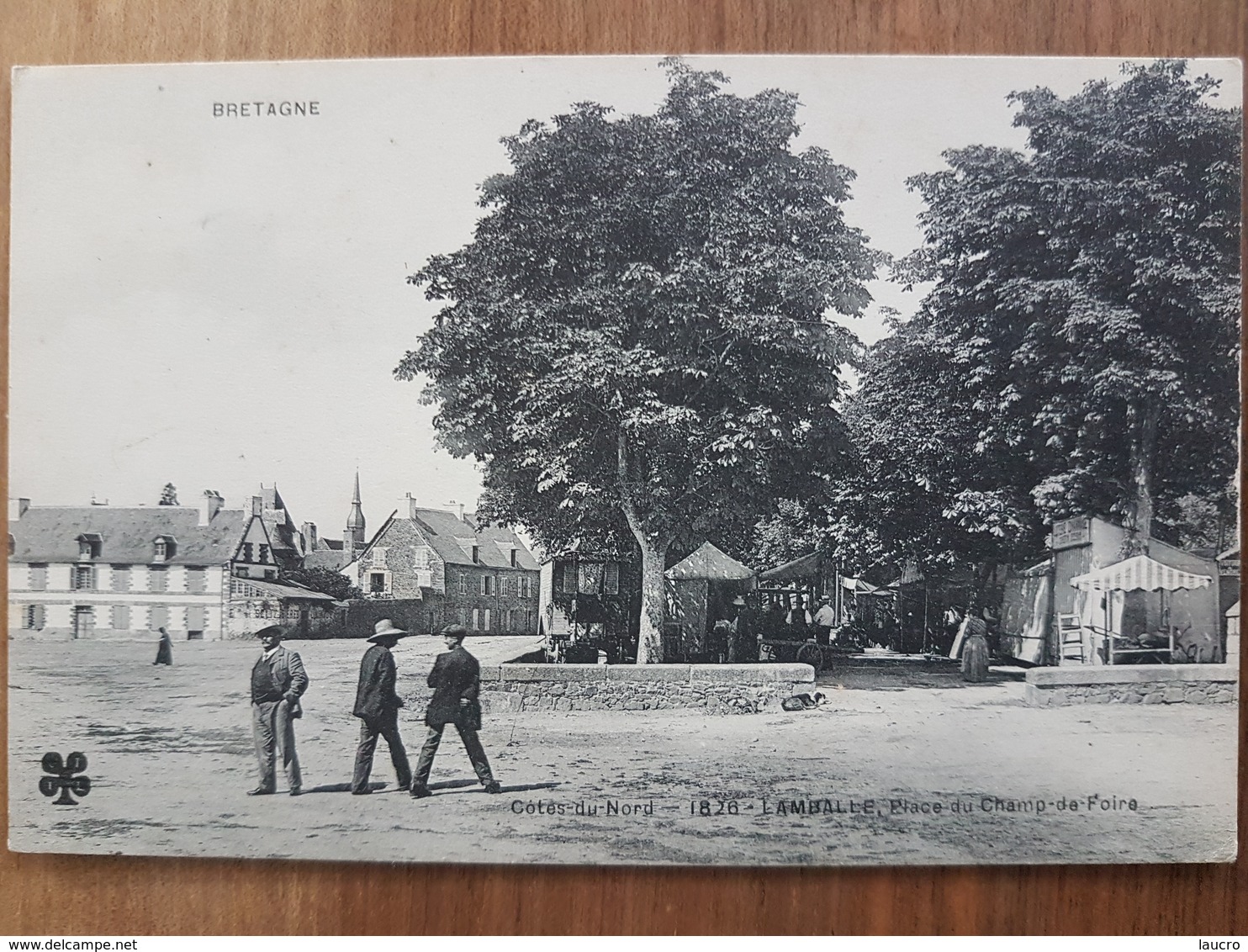 Lamballe.place Du Champ De Foire.fête Foraine.édition MTIL 1826.RARE - Lamballe